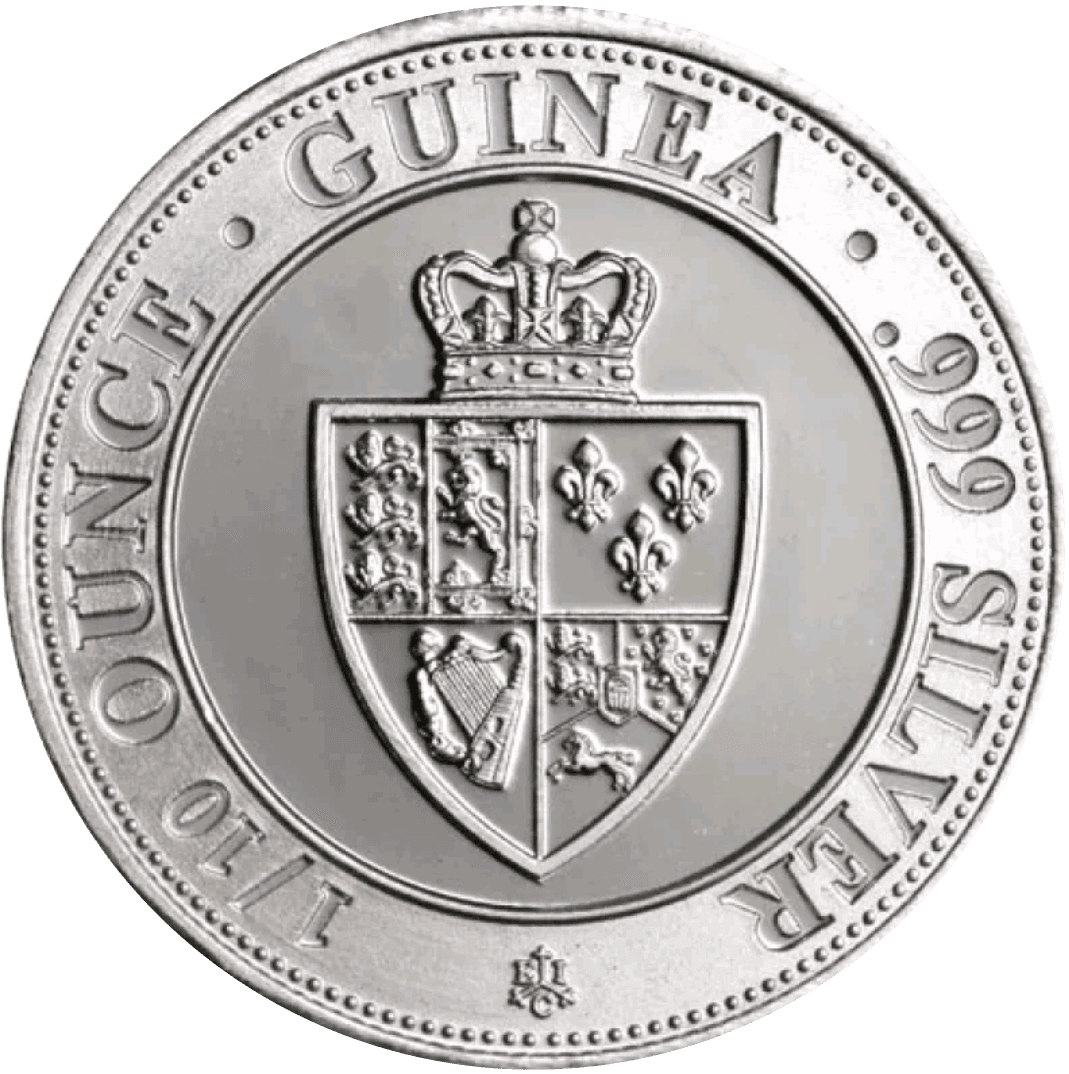 2020 St. Helena Spade Guinea Shield 1/10 silver — ICG MS68 — Coin — Spade Guinea shield