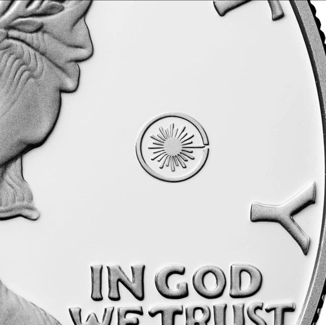 2025-W American Silver Eagle — Laser Engraved Privy Mark — Privy Mark