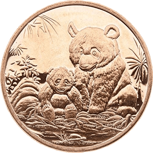 Pandas 1 AVDP oz Copper Round β front