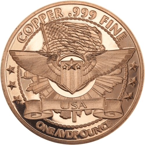 Trump Fight! Fight! Fight! — 1 AVDP oz Copper — back