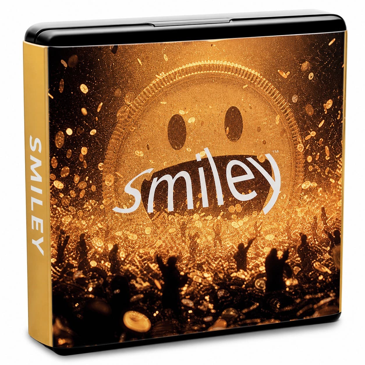 2026 Liberia 1/1000 oz Gold Smiley Round — Release Art