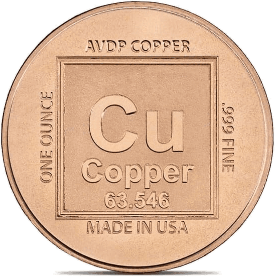 Mexican Libertad 1 AVDP oz Copper Round — back