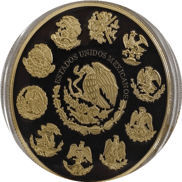 Libertad 5 oz Copper Round — back