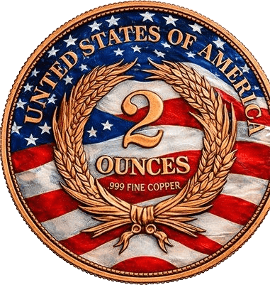 1872 Two-Cent Shield Peace Round — back
