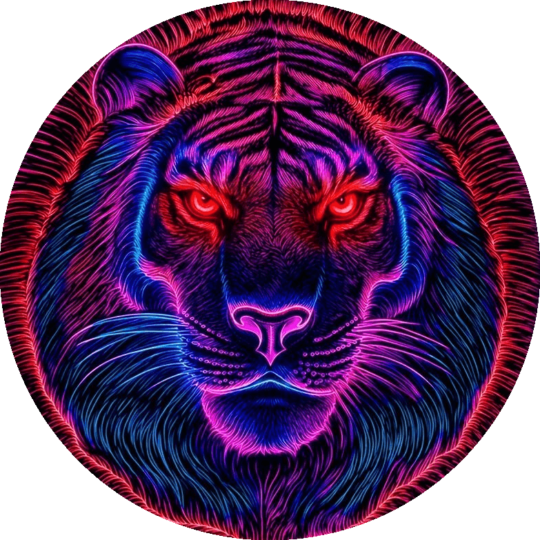 Tigerpunk 5 AVDP oz Copper Round — Artwork — Back