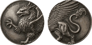 Griffin 2 oz Antiqued Copper Set β Infinity Capsule